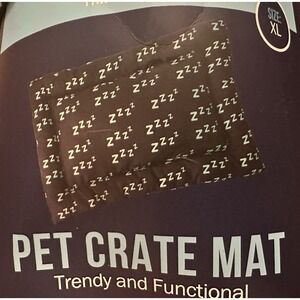 Pet Crate Mat, 36inx24inx2.5" New